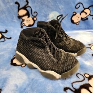 Nike Air Jordan Shoes Boys Horizon BP‎ Basketball Black 823584-012 Sneakers 2Y